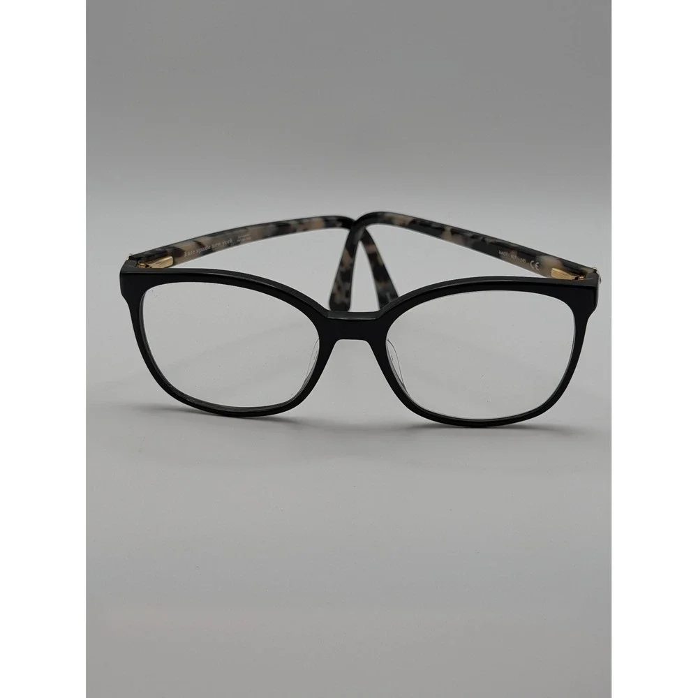 Kate Spade New York Maci Eyeglasses Frames Only Black Full Rim Spade Logo 52mm
